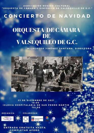 El recital está previsto para la tarde del 23 de diciembre en San Pedro Mártir / TA